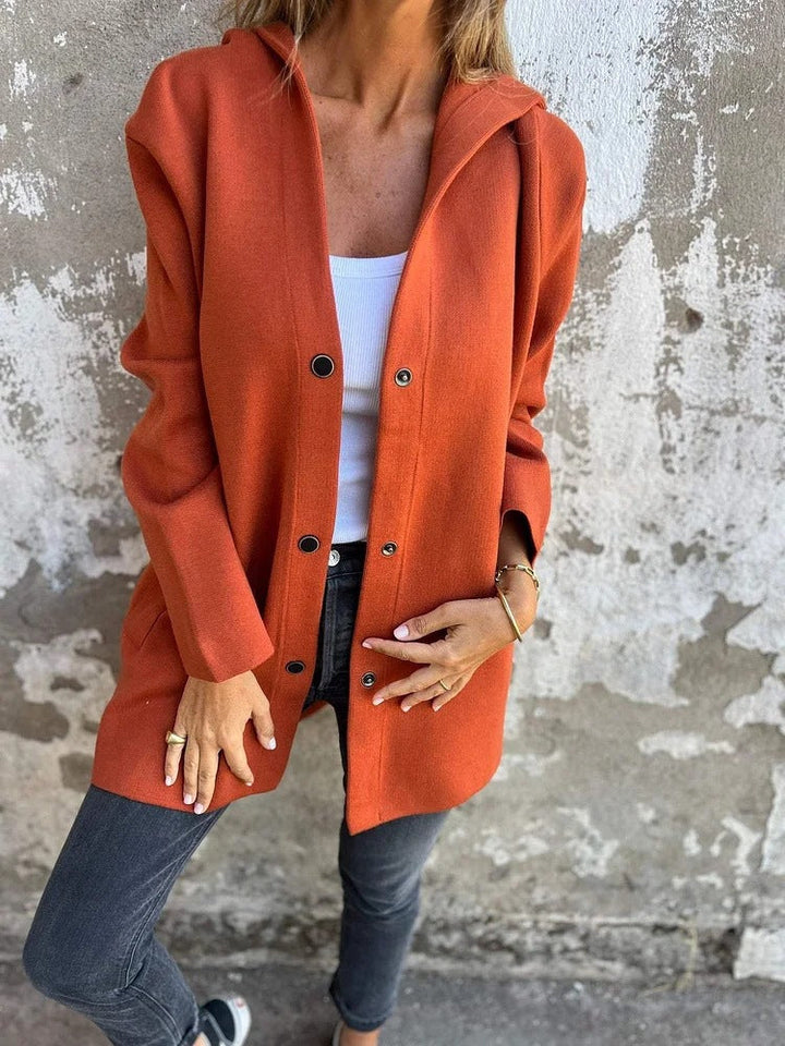 Nena™  | Elegant Coat with Hood