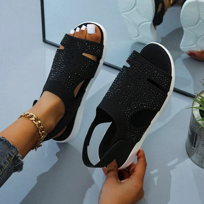 Narcy™ - Sparkling Slip-On Sandals
