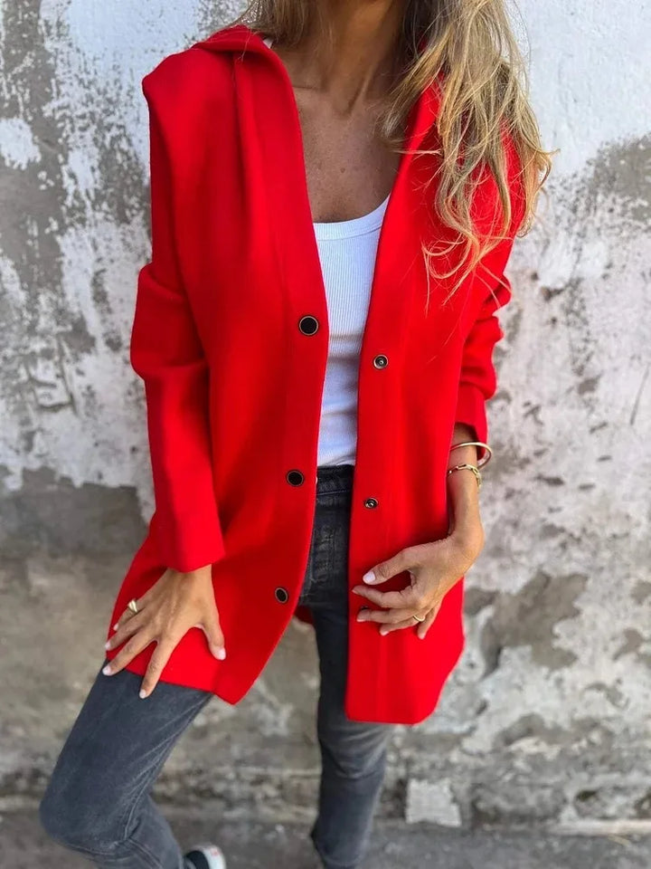 Nena™  | Elegant Coat with Hood