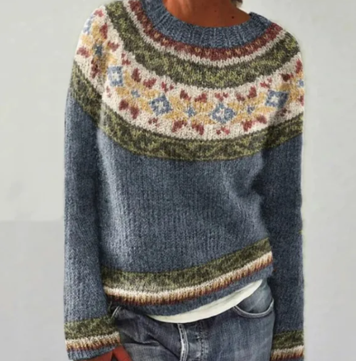 Addison - Autumn retro sweater