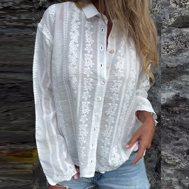 Kathlyn™ | Button-Up Polo Shirt