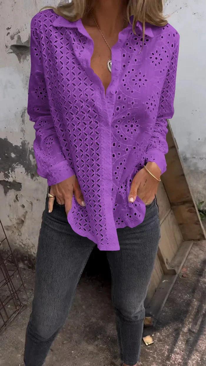 Tyla - Shirt With Blank Pattern