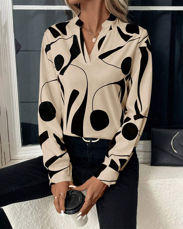 Diana - Printed blouse