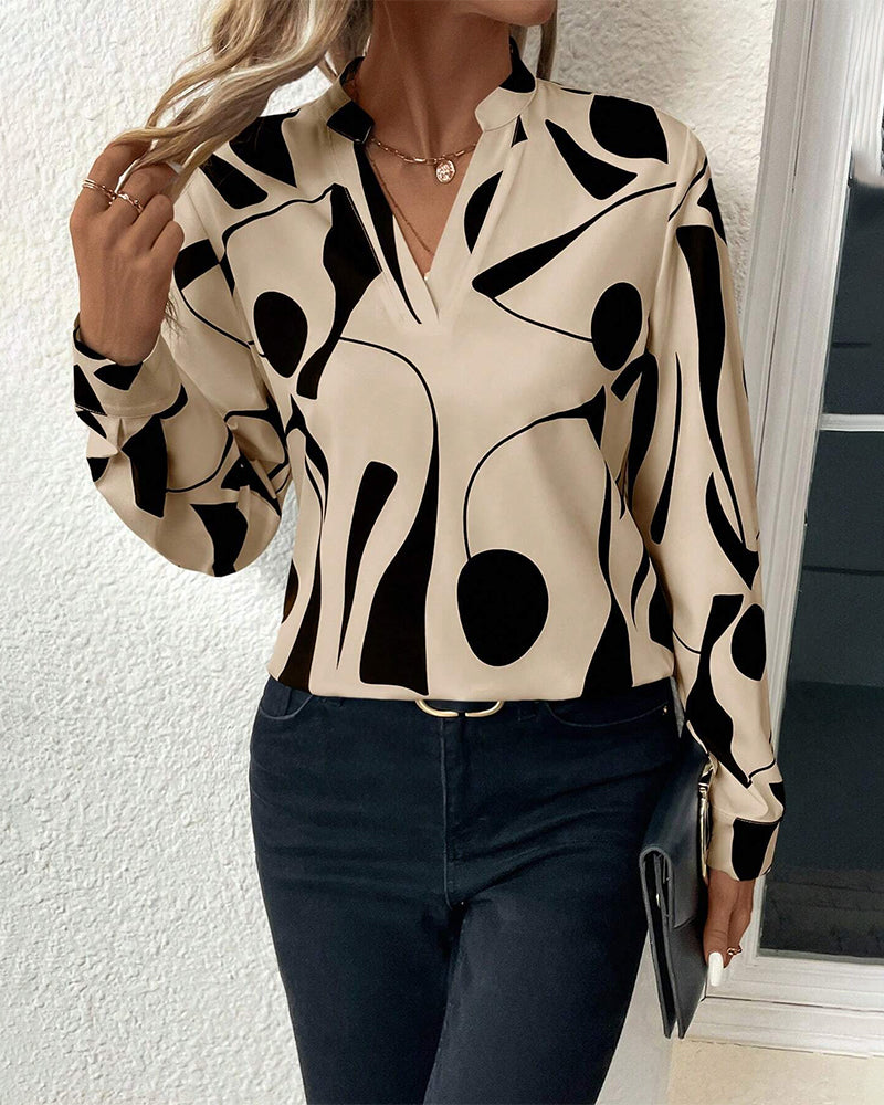 Diana - Printed blouse