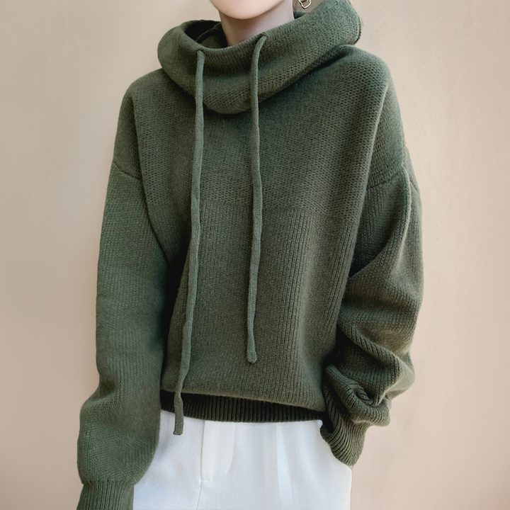Senna™ | Cozy High-Neck Hoodie