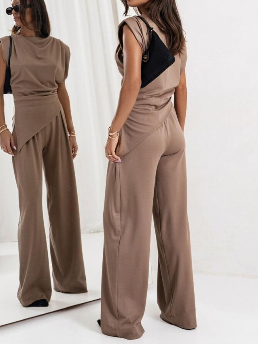Eliza | Sleeveless Two-Piece Set