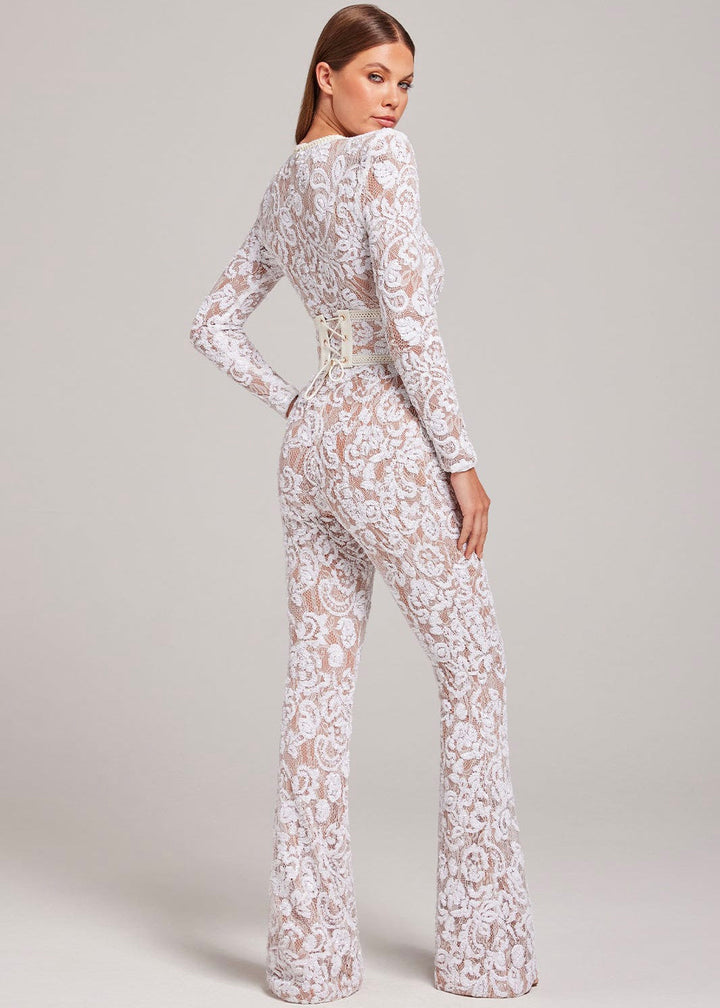 Julia - Long Lace Jumpsuit