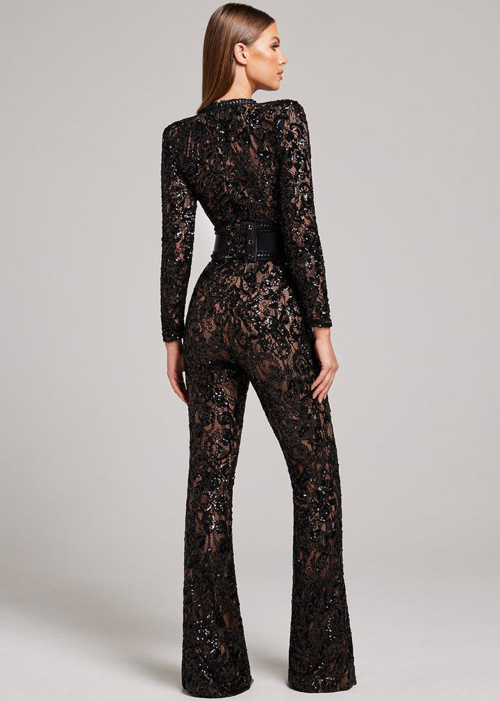 Julia - Long Lace Jumpsuit