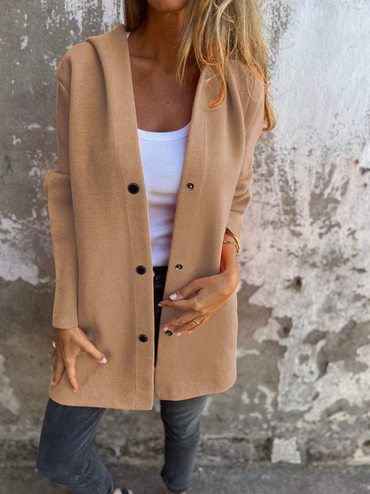 Nena™  | Elegant Coat with Hood