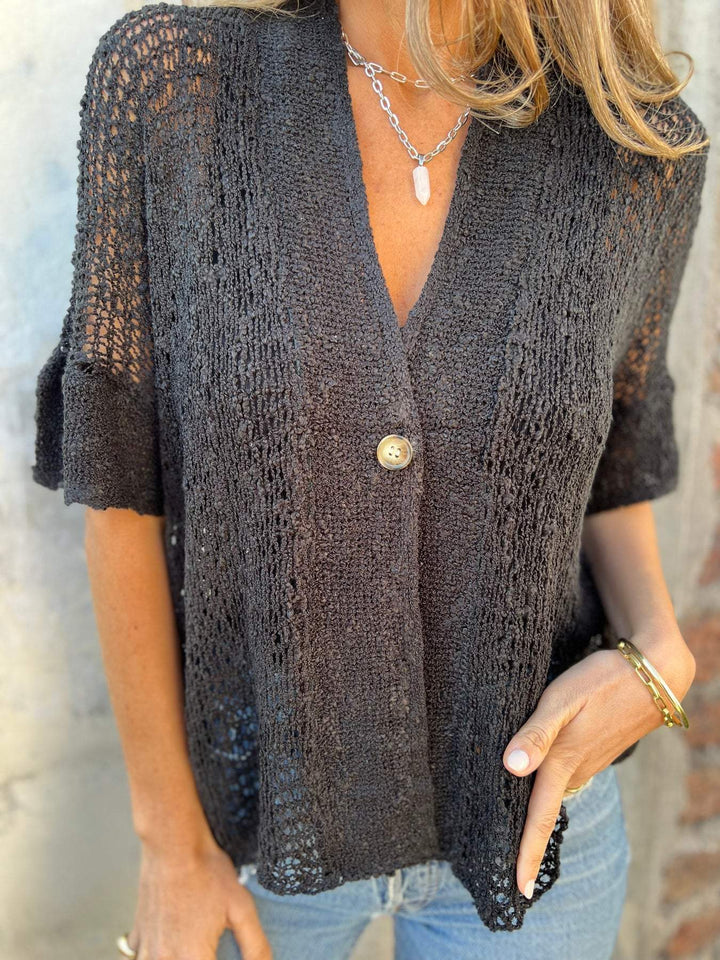 Ivone™ | Elegant Textured Top