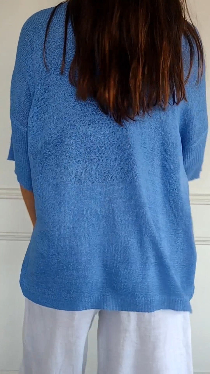 Anna™ | V-Neck Knit Top