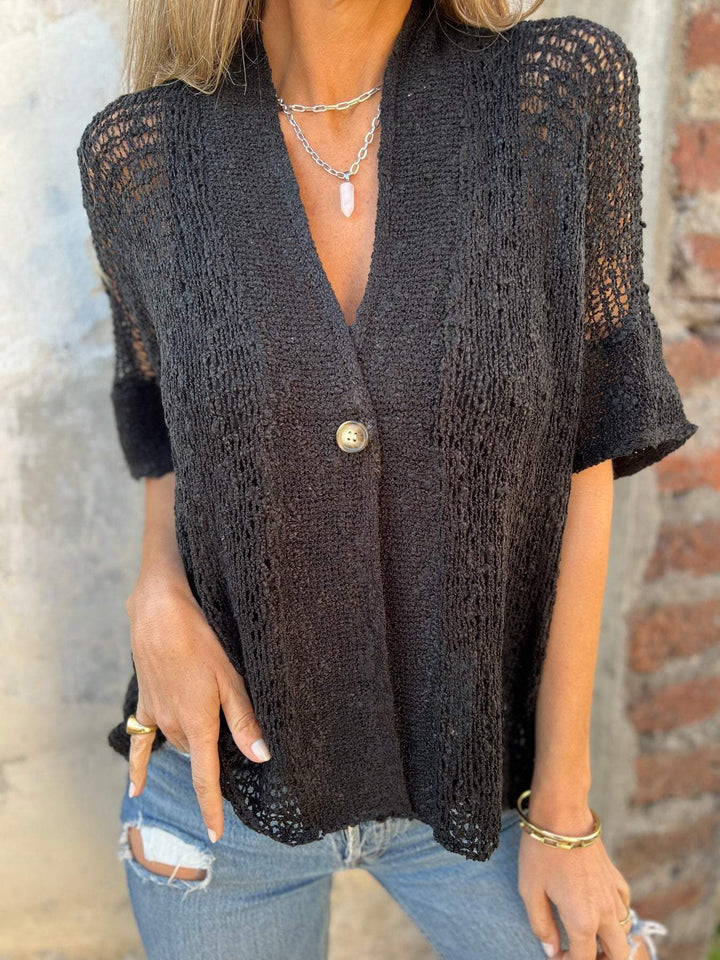 Ivone™ | Elegant Textured Top