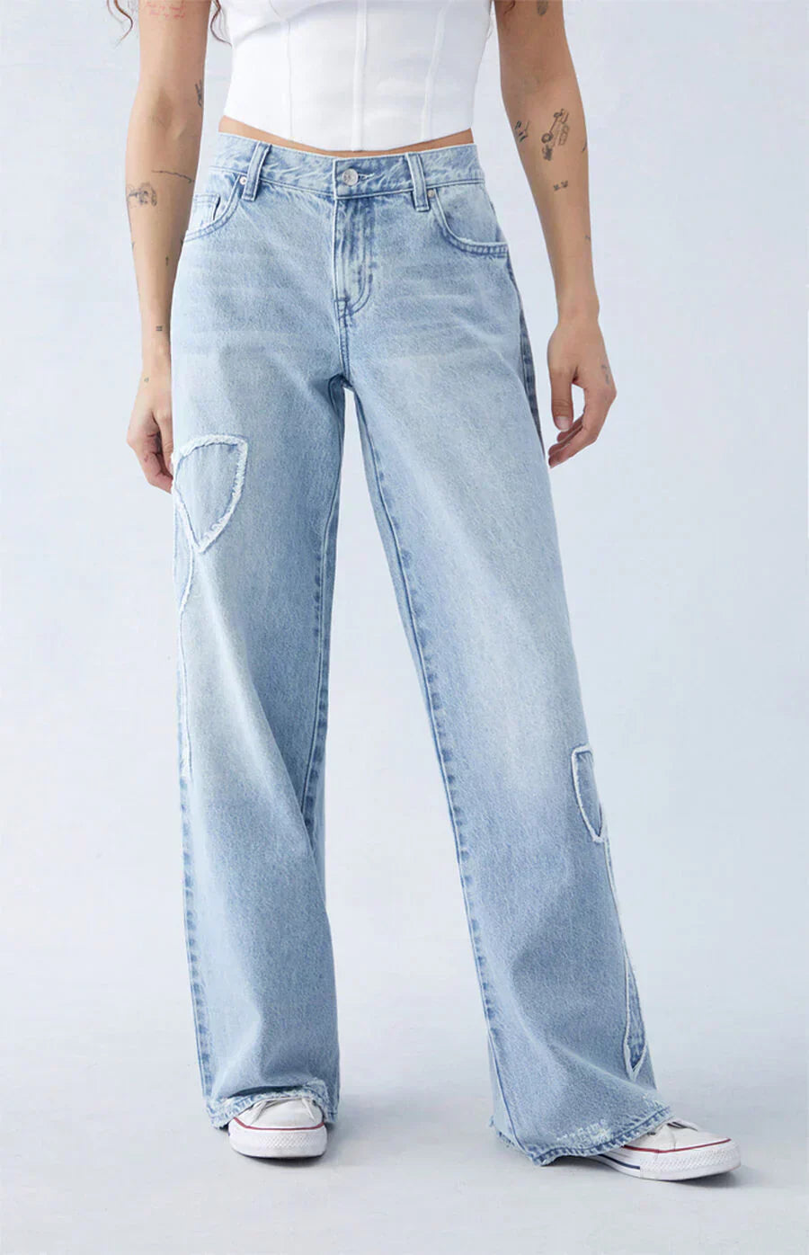 Florence™ | The Baggy Jeans with Bow