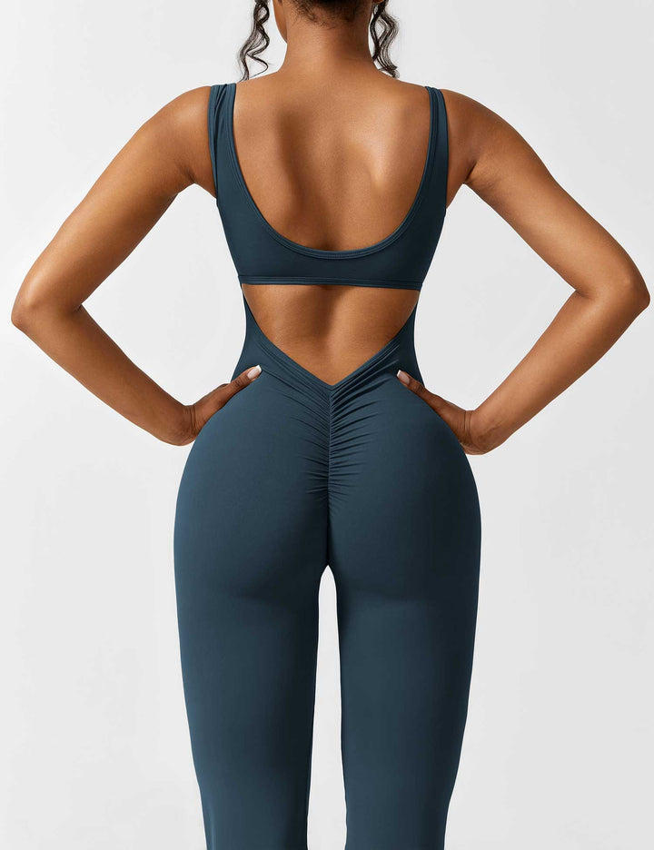 Alessia™ | V-Back Flared Jumpsuit