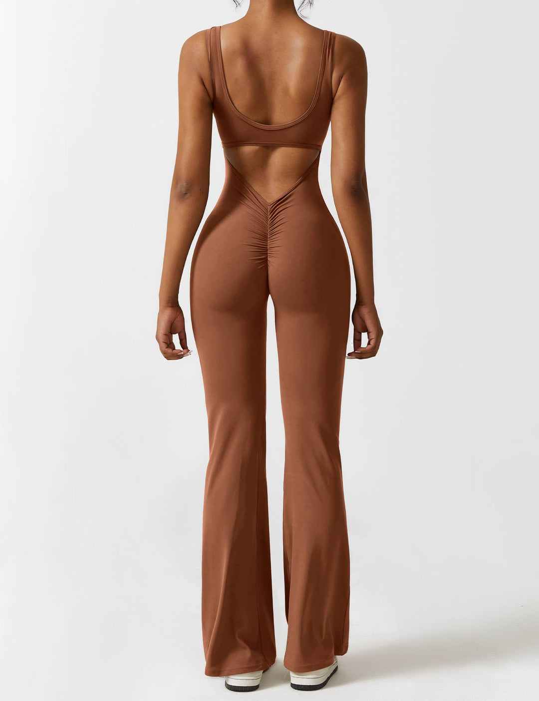 Alessia™ | V-Back Flared Jumpsuit