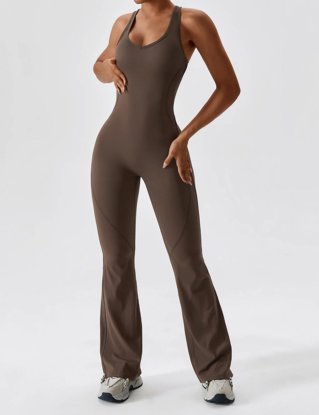 Yolanda™ | Open Back Flared Jumpsuit