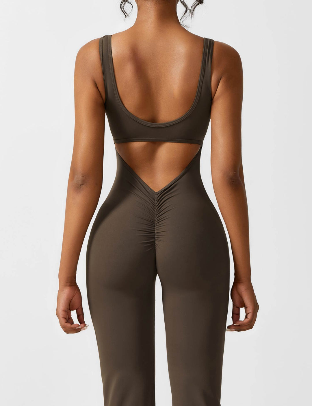 Alessia™ | V-Back Flared Jumpsuit