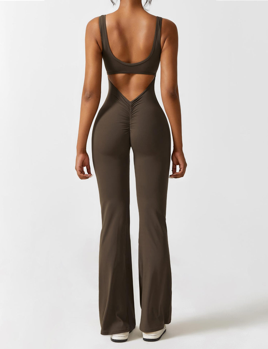 Alessia™ | V-Back Flared Jumpsuit
