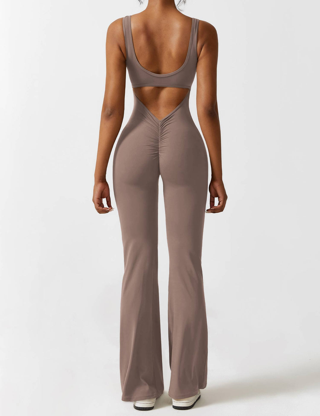 Alessia™ | V-Back Flared Jumpsuit