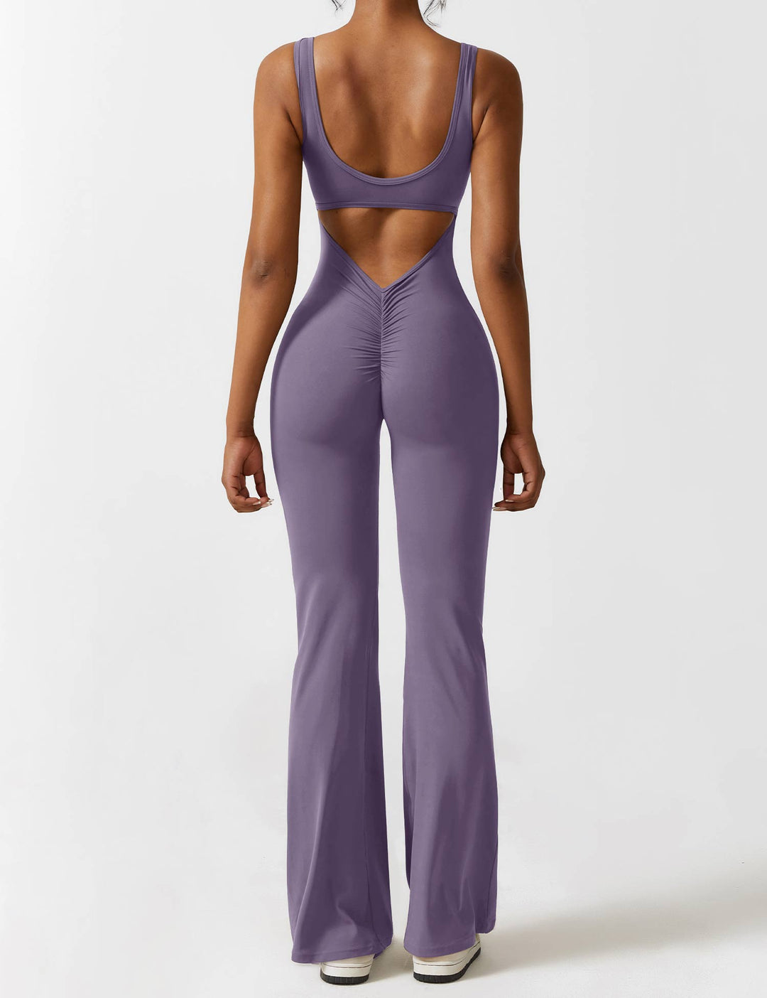 Alessia™ | V-Back Flared Jumpsuit