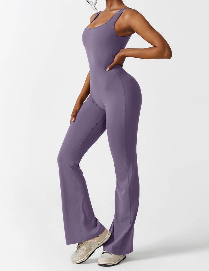 Alessia™ | V-Back Flared Jumpsuit