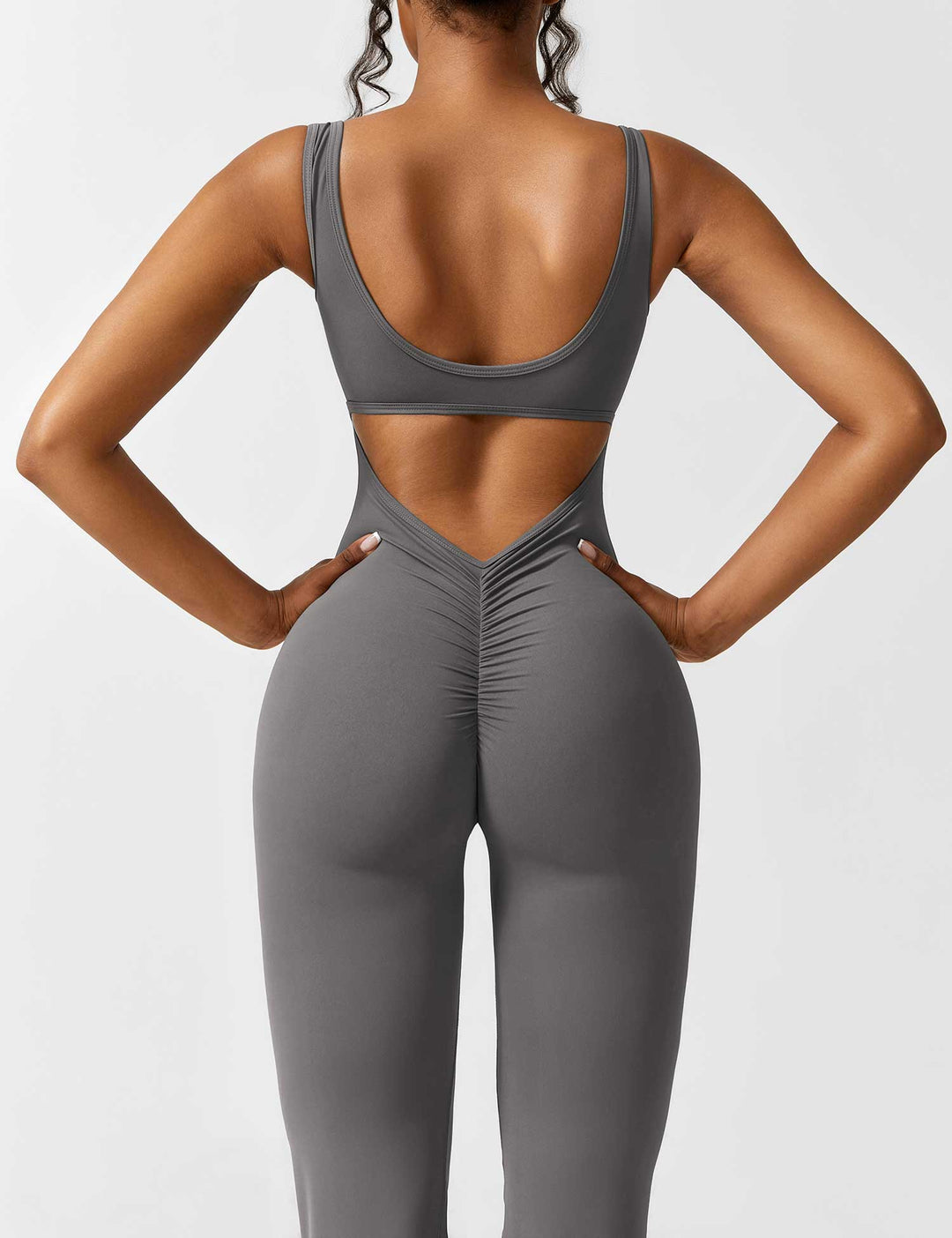 Alessia™ | V-Back Flared Jumpsuit