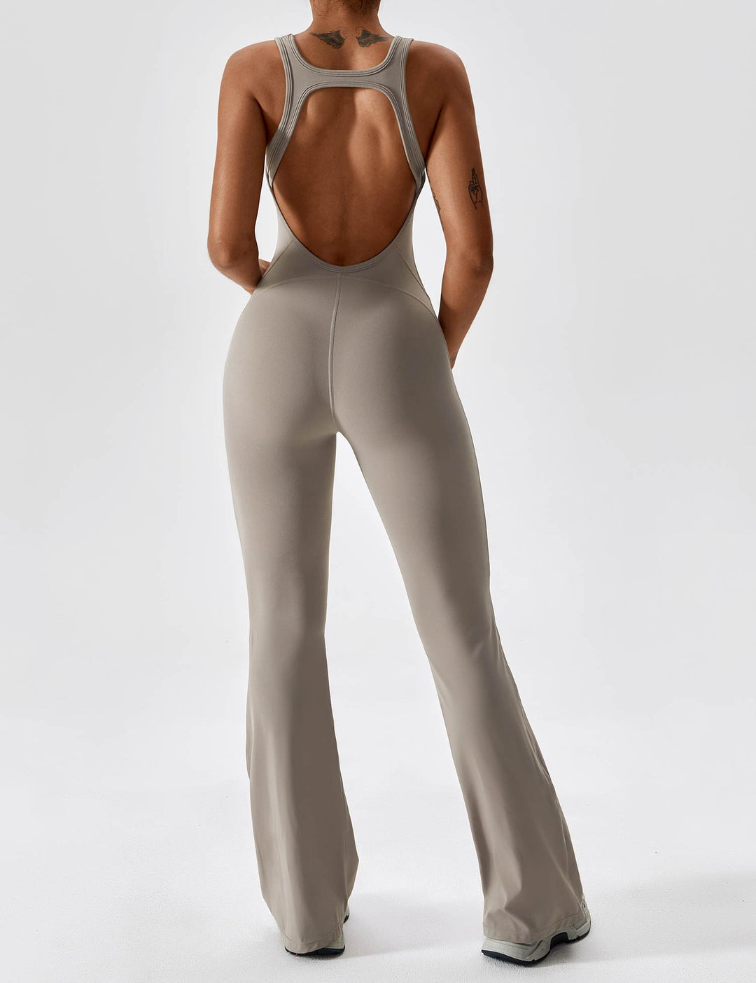 Yolanda™ | Open Back Flared Jumpsuit