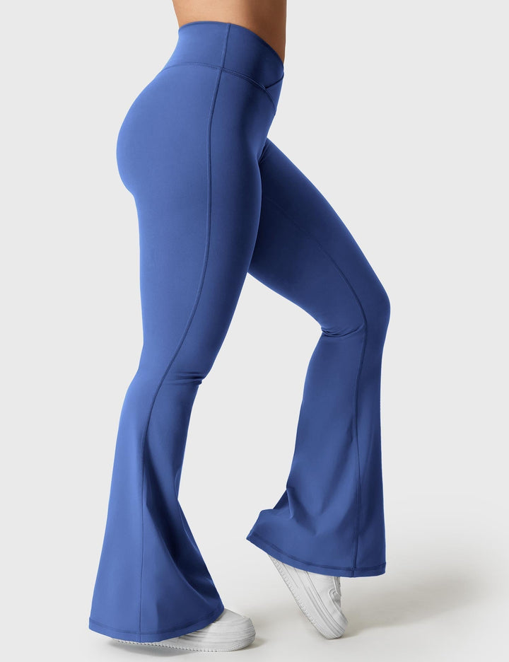 Kalie™ | V-waistband Flare Leggings