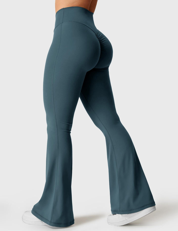 Kalie™ | V-waistband Flare Leggings