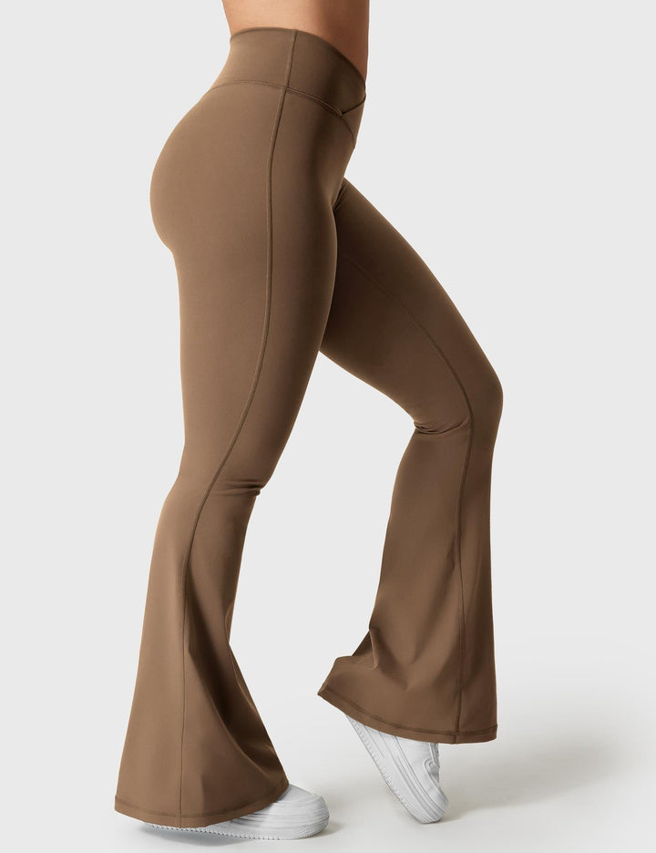 Kalie™ | V-waistband Flare Leggings