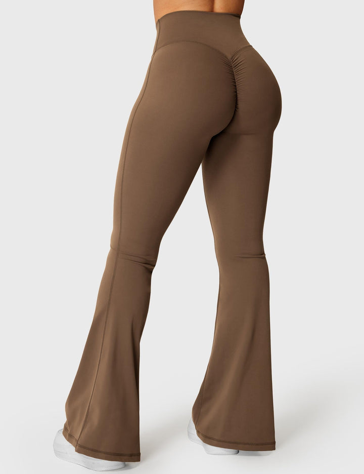 Kalie™ | V-waistband Flare Leggings