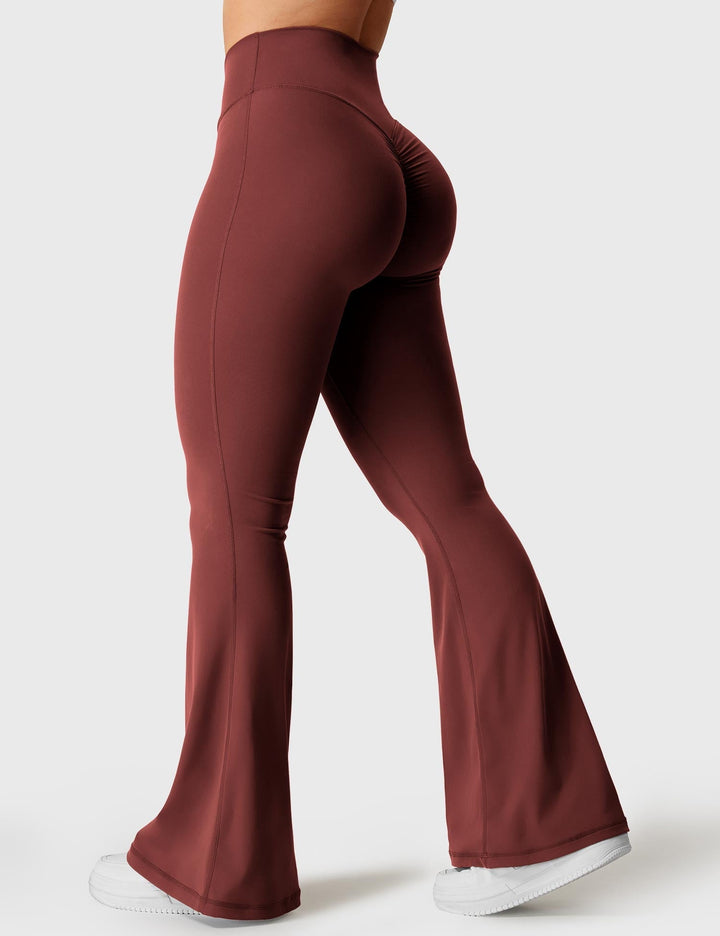Kalie™ | V-waistband Flare Leggings