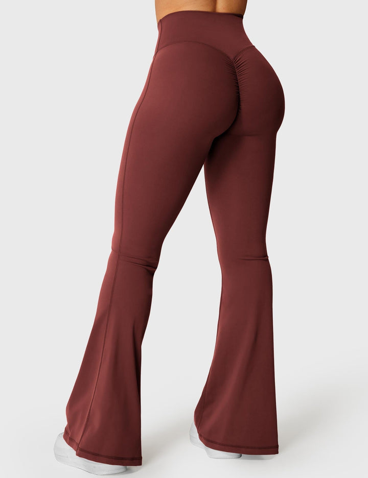 Kalie™ | V-waistband Flare Leggings