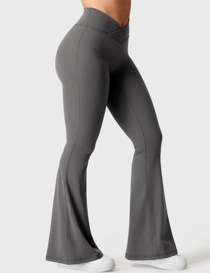 Kalie™ | V-waistband Flare Leggings