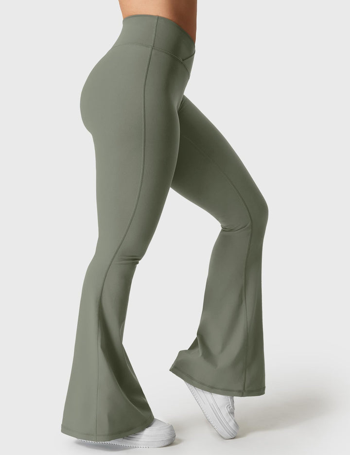 Kalie™ | V-waistband Flare Leggings