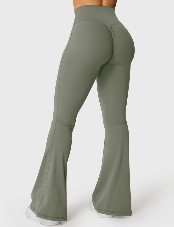 Kalie™ | V-waistband Flare Leggings