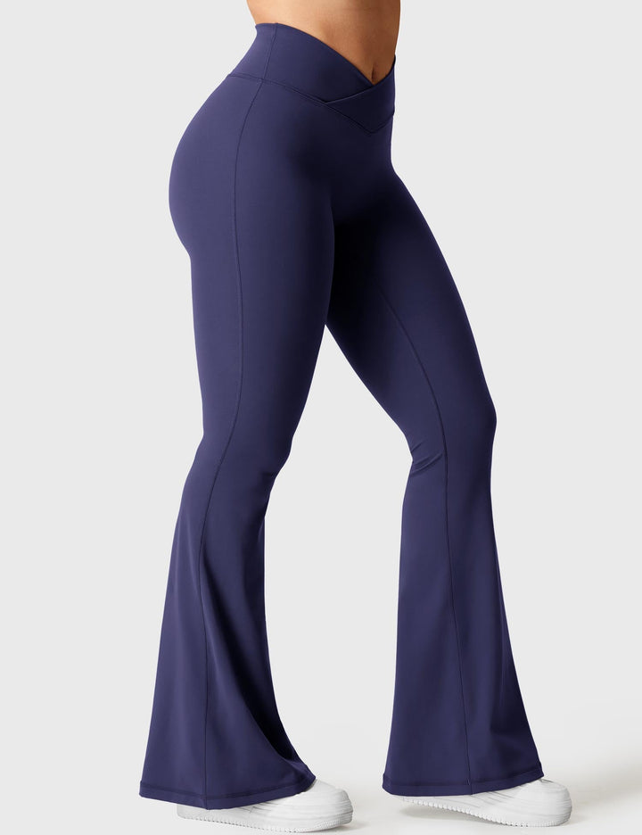 Kalie™ | V-waistband Flare Leggings