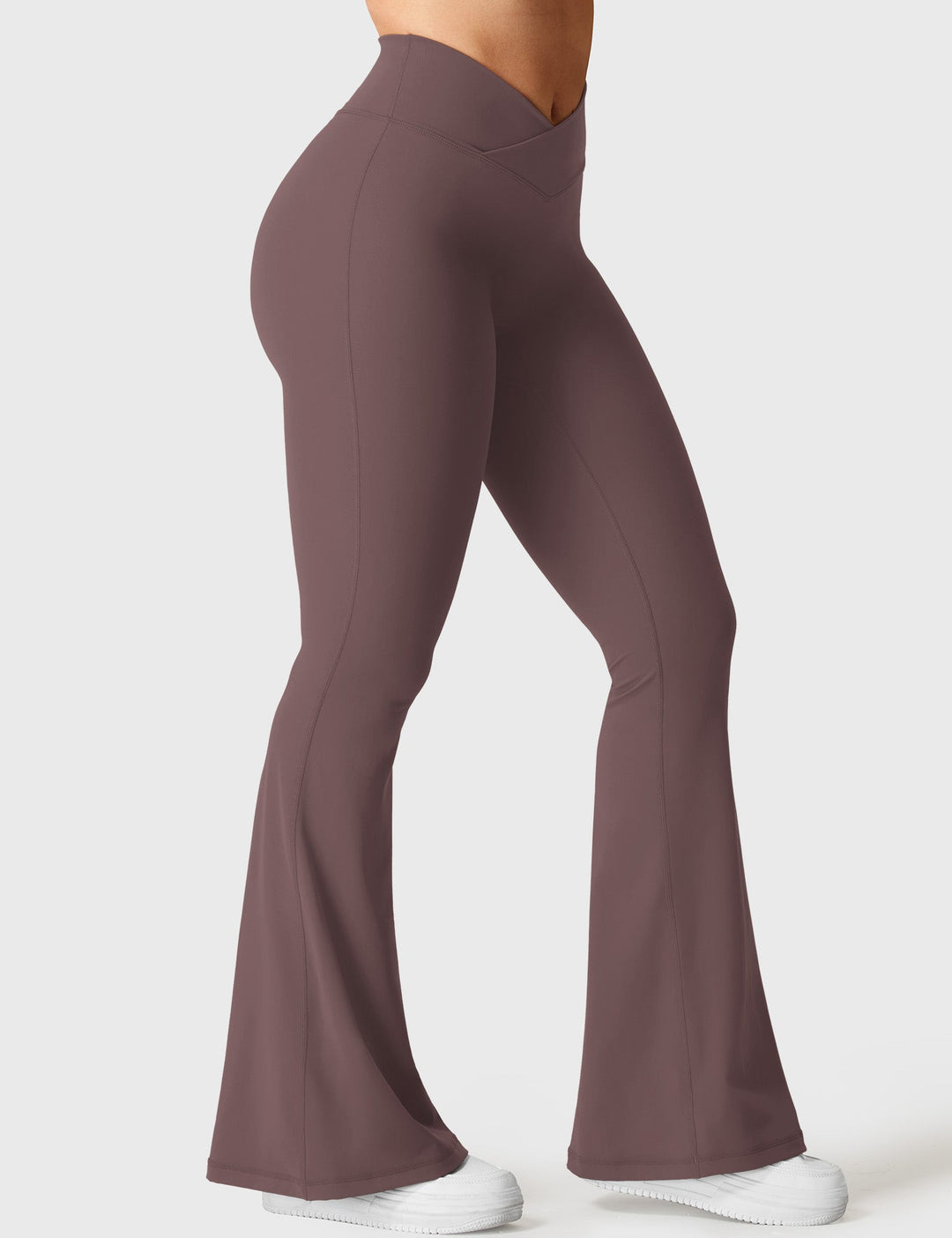 Kalie™ | V-waistband Flare Leggings