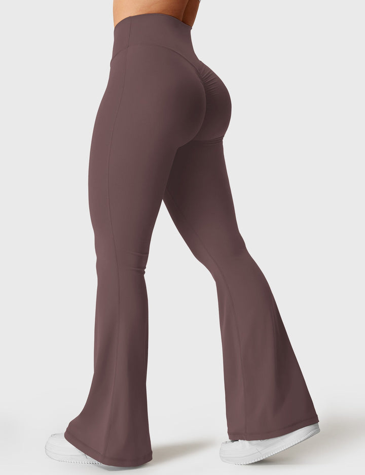 Kalie™ | V-waistband Flare Leggings
