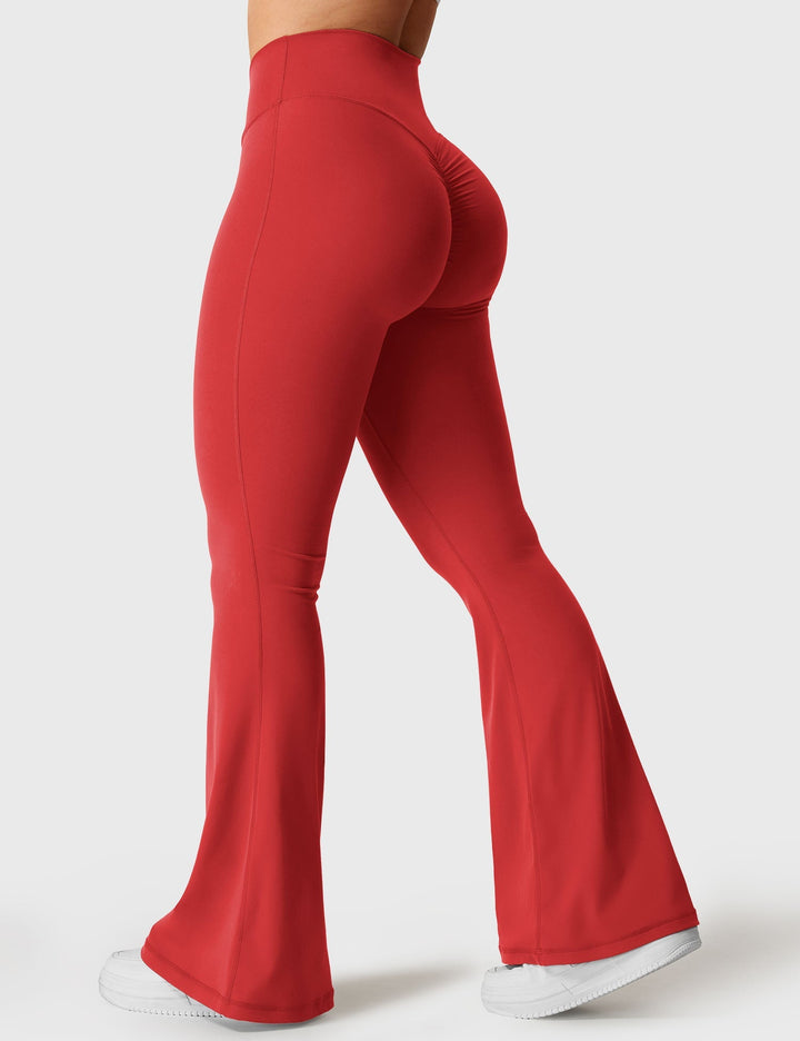 Kalie™ | V-waistband Flare Leggings