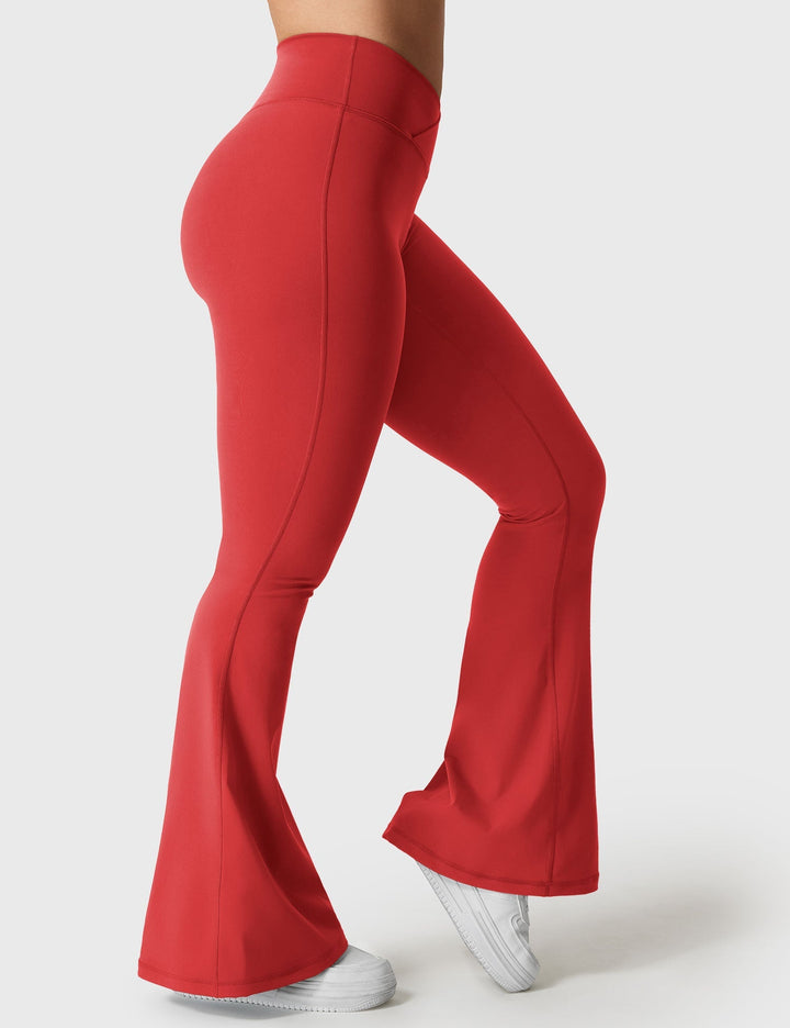 Kalie™ | V-waistband Flare Leggings