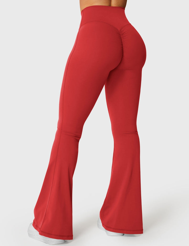 Kalie™ | V-waistband Flare Leggings