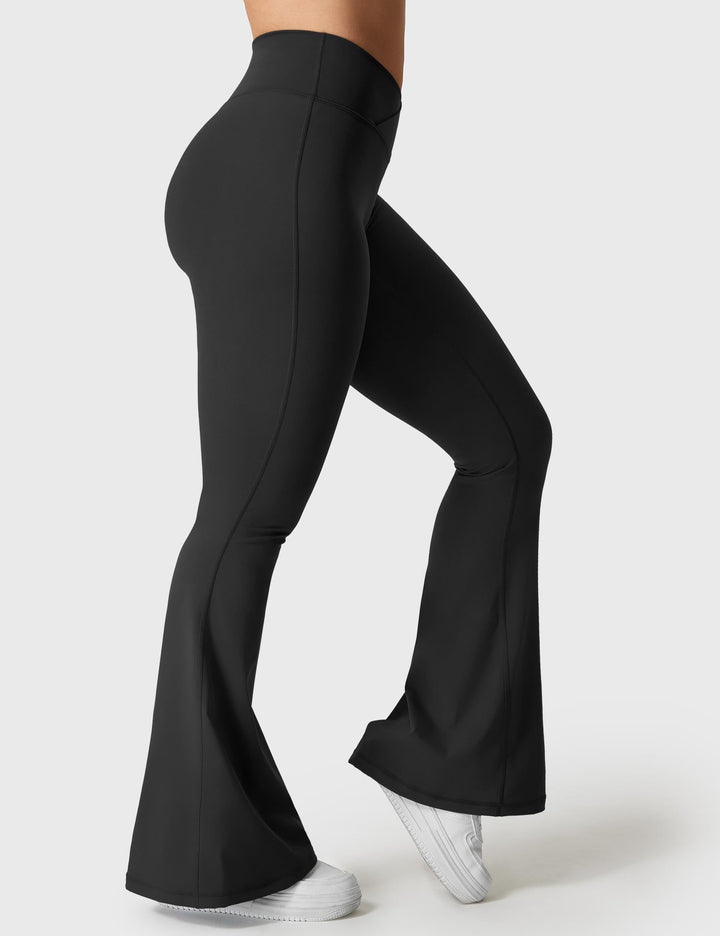 Kalie™ | V-waistband Flare Leggings