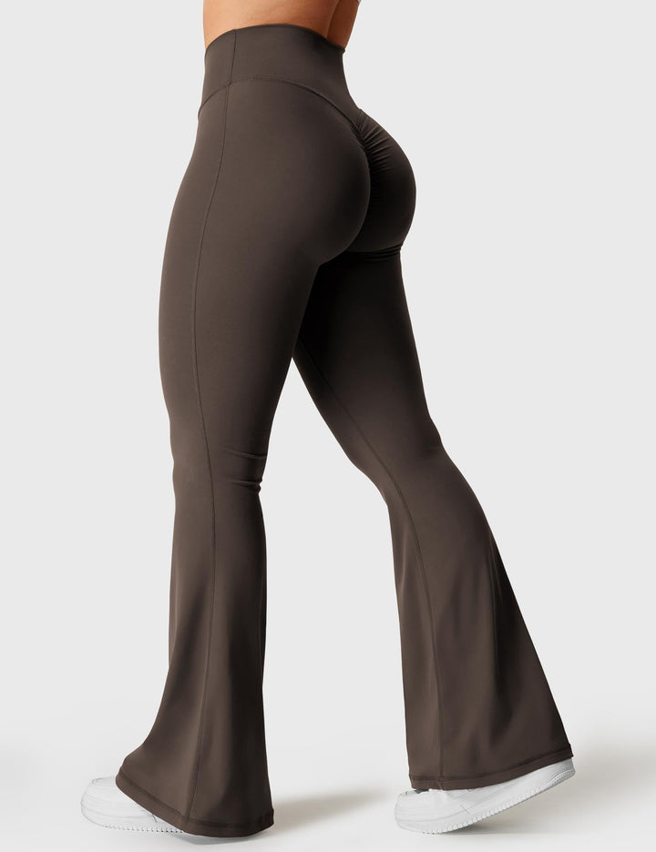 Kalie™ | V-waistband Flare Leggings