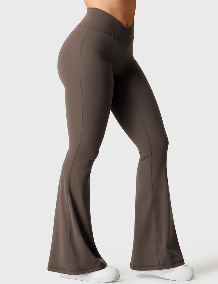 Kalie™ | V-waistband Flare Leggings