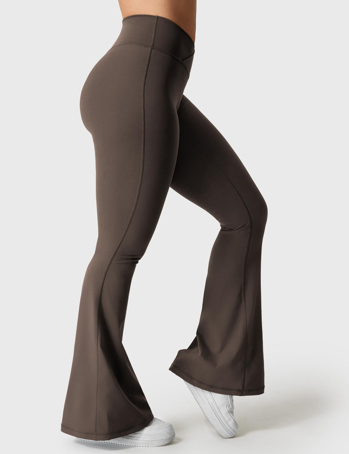Kalie™ | V-waistband Flare Leggings