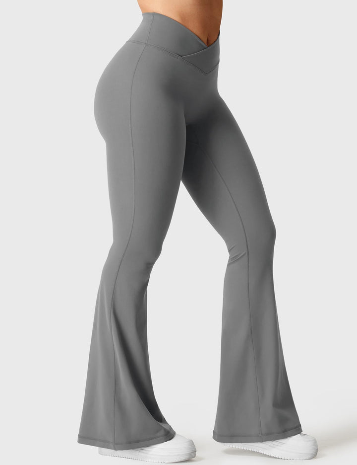 Kalie™ | V-waistband Flare Leggings