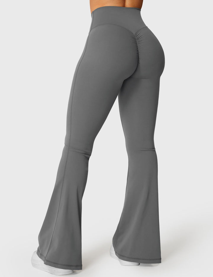 Kalie™ | V-waistband Flare Leggings