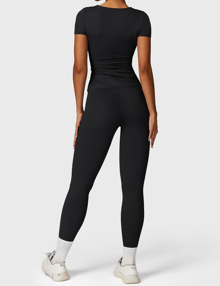 Sariah™ | Short Sleeve Crew Neck T Shirts