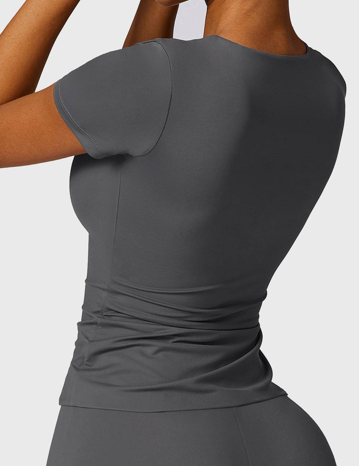 Sariah™ | Short Sleeve Crew Neck T Shirts
